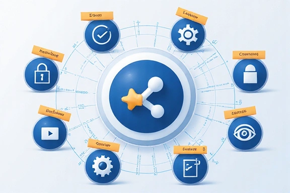 Ilustración de cookies de internet